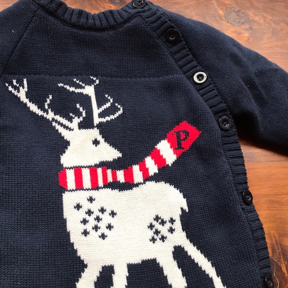 One piece knit with fuzzy lining - Picture 2 of 5